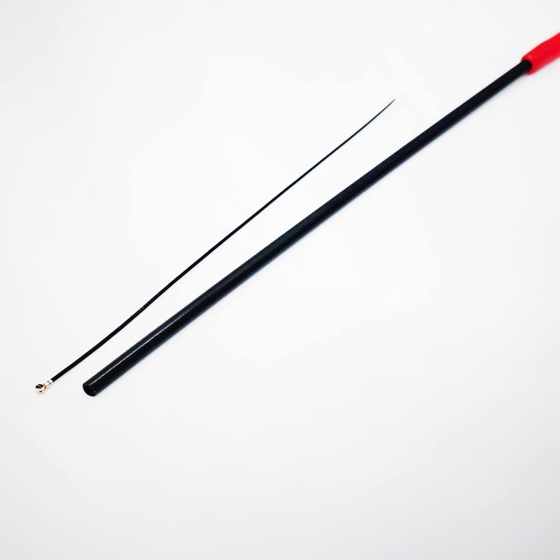 iRCMATRC Soft Plastic Protection 2.4-G Antenna Tube with Caps Red for FPV Receiver for Frsky XM XM+ X4R X4RSB Series/TF Series IPEX4 150mm Length (Pack of 20pcs) - Image 2